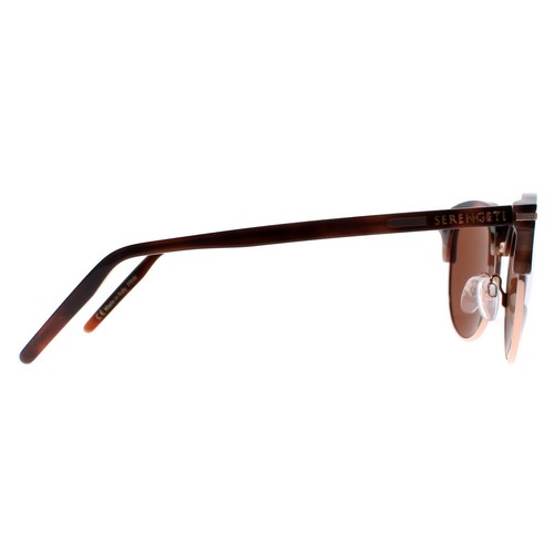 Serengeti Sunglasses Lela 8941 Shiny Brown Mineral Polarized Drivers Brown - Picture 4 of 4