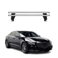 Menabo DachträGer GrundtäGer FüR Genesis G70 2018-2026 50Kg Alu Silber 2 Tlg