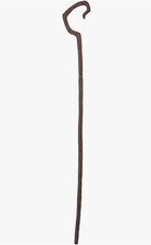 Large Brown Shepherd Staff - Moses - Biblical - Wise Man - Costume Accessory