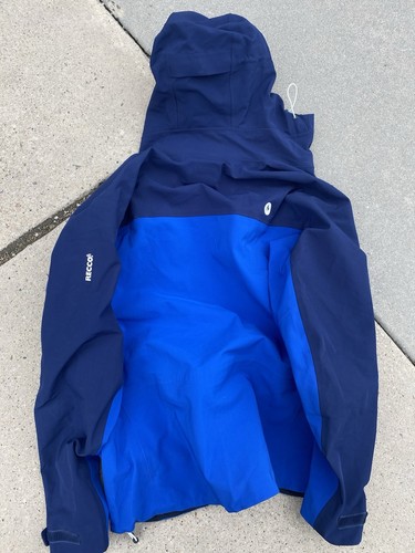 Marmot Men’s Recco Hooded Insulated Full Zip Ski Jacket Blue • XL - Picture 4 of 6
