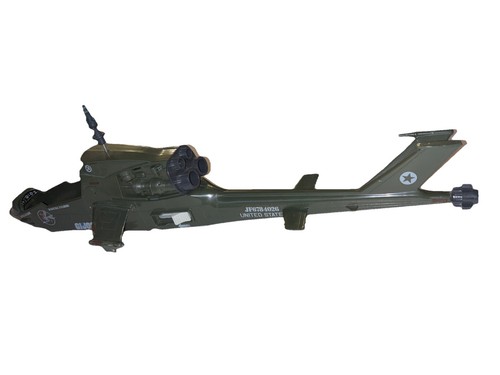 Vintage 1983 GI Joe Dragonfly XH-1 Assault Copter Helicopter Vehicle Hull Shell - Picture 2 of 19