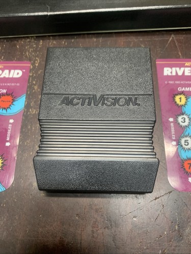 River Raid Intellivision Complete w/ Box Game & Overlays Tested - Picture 7 of 9