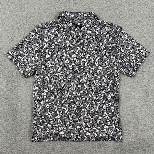 Under Armour Playoff 3.0 Polo Shirt Mens M Bear All Over Print Golf 1378677 - Picture 9 of 11