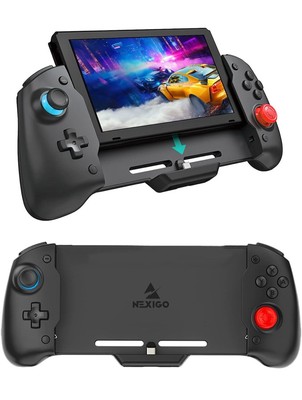 NexiGo Gripcon Switch Controller for Handheld Mode, Ergonomic, Not for OLED