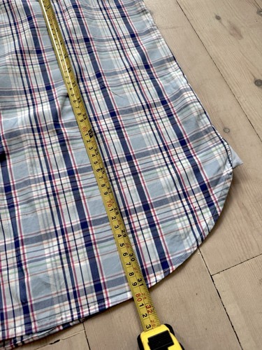 Camisa larga azul y blanca a cuadros GANT - para hombre talla UK XL - Imagen 6 de 6
