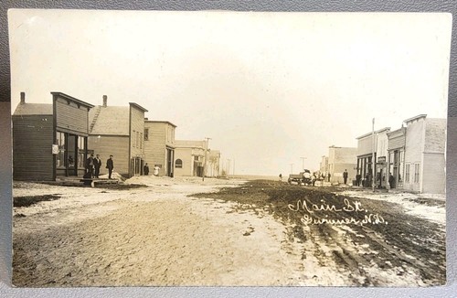 1909 Echt Foto Postkarte ~ Main Street ~ Gwinner, North Dakota ~ #-6713 - Bild 24 von 24