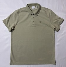 BURBERRY Polo Shirt 2XL Light Green XXL