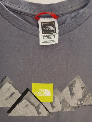 North Face Boys T Shirt, Size Medium Boys, Grey - Picture 4 of 4