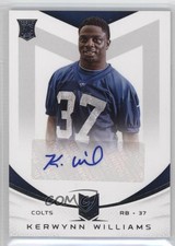 2013 Panini Momentum Rookie Signatures Silver 100/199 Kerwynn Williams Auto 0v1