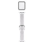 Silicone Watch Band + Custodia protettiva con screen Protector Set per Apple Wat