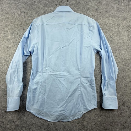 Twillory Oberhemd 16 Herren Performance Tailored Fit Blau 34/35 - Bild 8 von 8