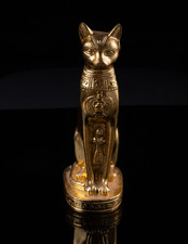 Rare Ancient Egyptian Bastet Pharaonic Antiques Unique BC Antique Statue
