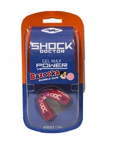Shock Doctor Gel Max Power Mouthguard - Youth - Bazooka Bubblegum - Sealed