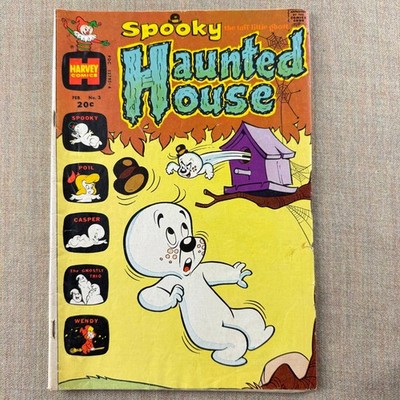 Spooky Haunted House #3 (Harvey Comics) Casper Wendy Ghost Kids Reader Copy