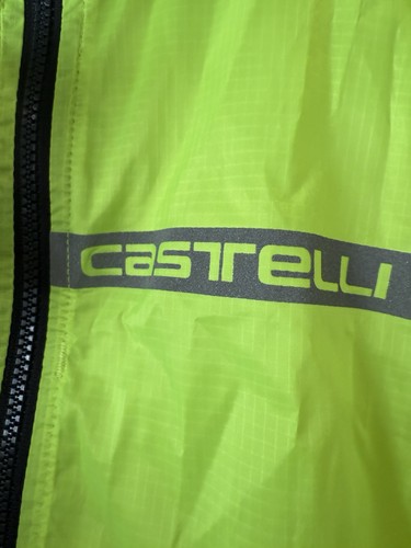 NEW Castelli SQUADRA STRETCH Cycling Vest Wind Shell : ELECTRIC LIME 2XL - Picture 2 of 6