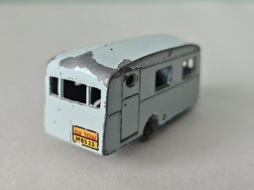 Vintage Matchbox Mk 10 Jaguar, Berkeley Caravan, Impala Taxi, made in England - Picture 9 of 17