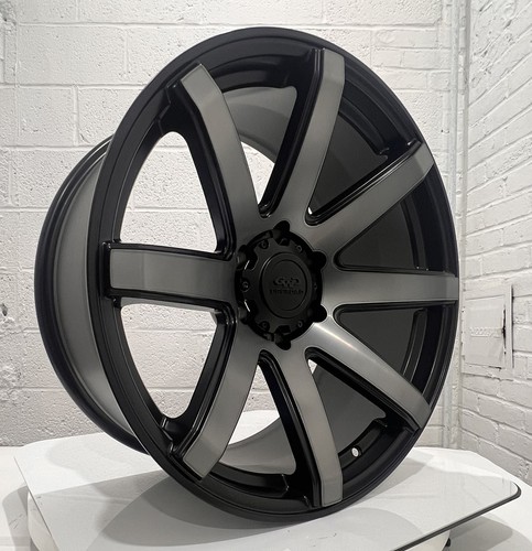GWG GO3 20 inch Black Machined Rim 6x139.7 fits Ford Branco 2012 - 2025 - Picture 2 of 9