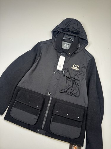 C.P. Company 274A Duffel Mixed Goggle hooded jacket -  Size 46 / Small - Picture 1 of 9