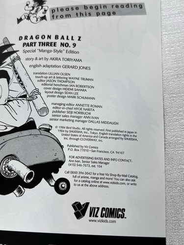 Dragon Ball Z Teil 3 9 Viz Comics 2000 Teil 3 - Bild 6 von 12