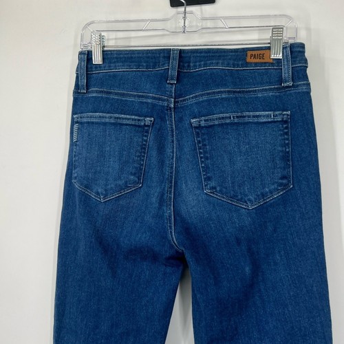 Paige Size 28 Hoxton Slim Jeans in Serene Destructed - Picture 6 of 8