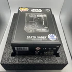 New Funko Pop! Vinyl: Star Wars Die Cast Darth Vader - #06 In Protected By Case