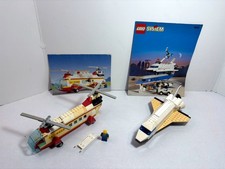 LEGO Classic Town: Rescue Helicopter 6482 (1989) + Shuttle only from 6544