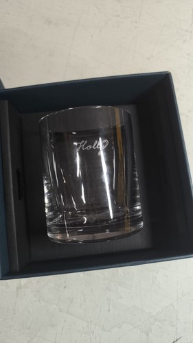 Waterford Whiskey Glass – Elegant Crystal Tumbler with Engraved ‘Holly’ Name - Picture 1 of 9