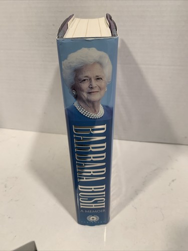 SIGNED Barbara Bush: A Memoir by Barbara Bush, 1994 Hardcover Book 1st Edition - Picture 4 of 10