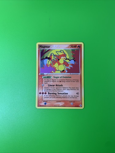 Magmar 21/92 EX Legend Maker Non-Holo Pokémon Card LP+ - Picture 1 of 8