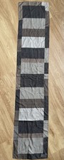 Vintage Oscar de la Renta rectangle scarf houndstooth gray black silk