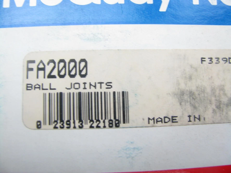 Rótula inferior delantera Mcquay-Norris FA2000 - 1992-2006 furgoneta Ford E-150 Foto 3 de 3