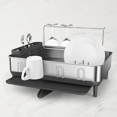 simplehuman Kitchen Dish Rack-Williams Sonoma|46389