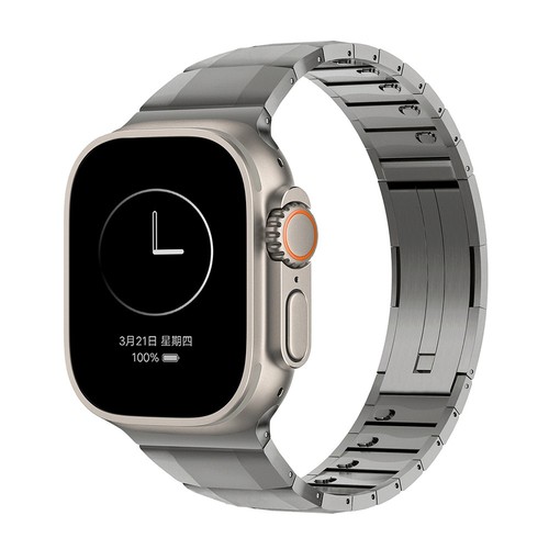 Quick Adjustment Stainless Steel Band for Apple Watch Ultra/10/9/8/7/6/5/4/3/2/1 - 第 3/23 張圖片