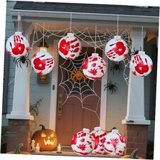Pack Halloween Decorations Outdoor inflatables Scream Ball Elastic Ball 9