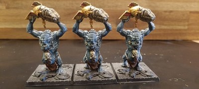 Troll Orks und Goblins Warhammer Fantasy The Old World Steintrolle 