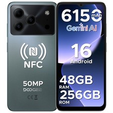 DOOGEE Note56Plus Android16 Smartphone 48GB+256GB Mobile Phone 6150mAh NFC Cheap