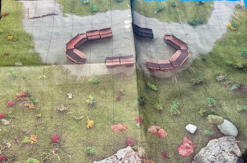 Atlantic toy soldiers Italy HO SCALE Adobe wells 1977  playset #1458 PRE OOP - Picture 7 of 10