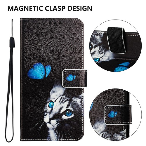 For SAMSUNG S25 S24 A17 A16 A36 A56 A55 Printed Wallet Leather Phone Case Cover - Picture 52 of 168