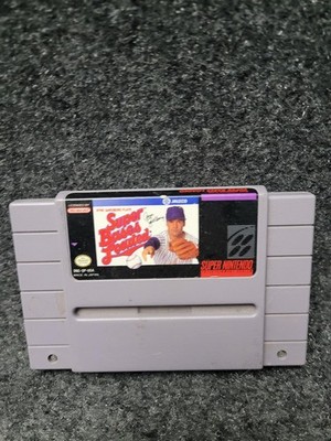 Vintage Super Bases Loaded Super Nintendo SNES Game Cartridge Only Jaleco 1991