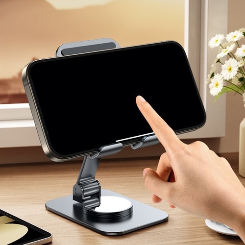 Élégant support de téléphone noir pour Unihertz 8849 TANK 23 angle de vision - Photo 8 sur 8