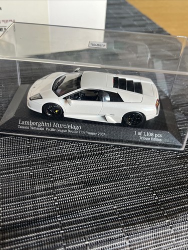 1/43 MINICHAMPS LAMBORGHINI MURCIELAGO TAKESHI YAMASAKI Limited Edition 1108pcs - Picture 18 of 22