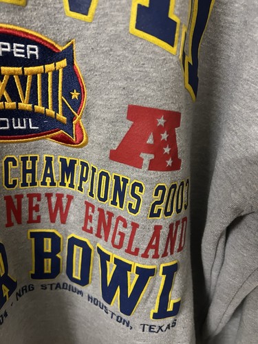 NFL New England Patriots Jumper Size M Super Bowl Champions - Picture 6 of 9