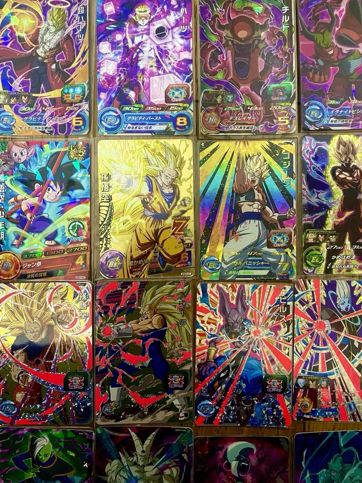 Lote de 48 cartas de Super Dragon Ball Heroes Japón Bandai UR SEC Goku  Foto 2 de 4