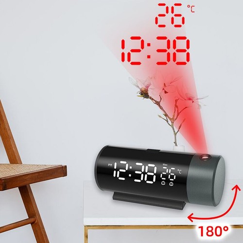 Red Line Electronic Digital Clock Perfect for Bedrooms or Living Rooms - Picture 12 of 12