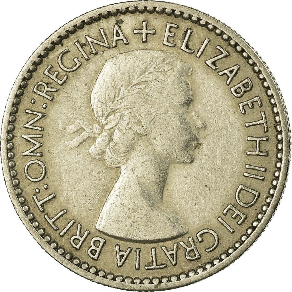 6ペンスコイン 100枚セット 1953年~1967年 United Kingdom | 6 Pence Coin | Elizabeth II | Km:889 | 1953