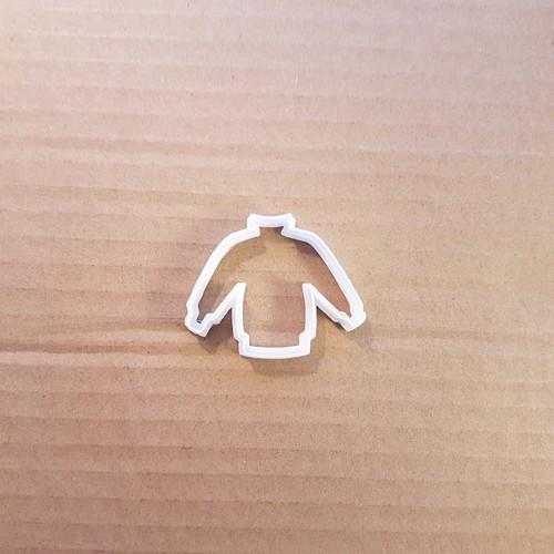 Pulloverform Ausstecher Pullover Gebäck Keks Weihnachten Kleidung Oberteil Schablone - Bild 2 von 5