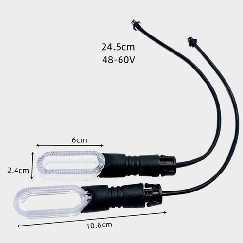 Clignotant LED Lumi��re pour V��los ��lectriques Compatible avec Mod��les 48V 60 - Picture 3 of 12