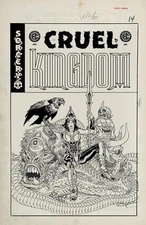 EC CRUEL KINGDOM #4 CVR D 1:20 POLLINA B&W ED (02/04/2025)