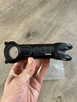 Deda Elementi Zero 1 Alloy Rennrad Lenker Vorbau 31,7 Klemmung SCHWARZ 120mm