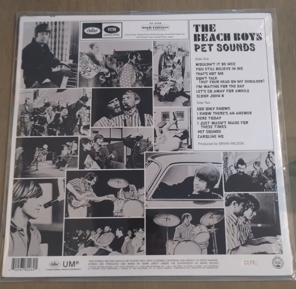 The Beach Boys, Pet Sounds, Ltd. #78 Yellow Green Splatter COLOR + PET TOY! NEW! - Image 4 of 4